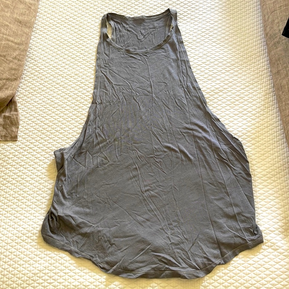 Gray Lululemon Tank